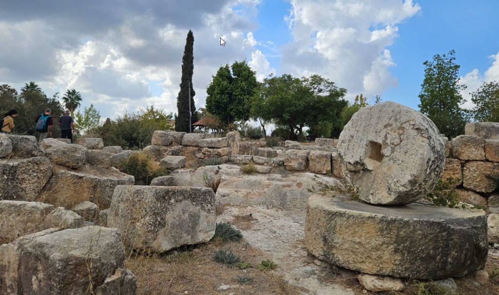 אתר ארכיאולוגי במושב מבוא מודיעים